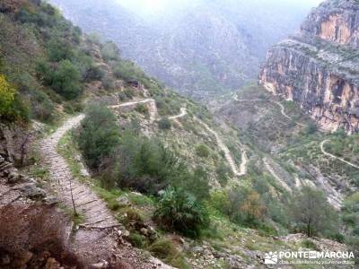 Montgó - Catedral Senderismo- Cova Tallada; patones rutas embalses comunidad de madrid rutas por la